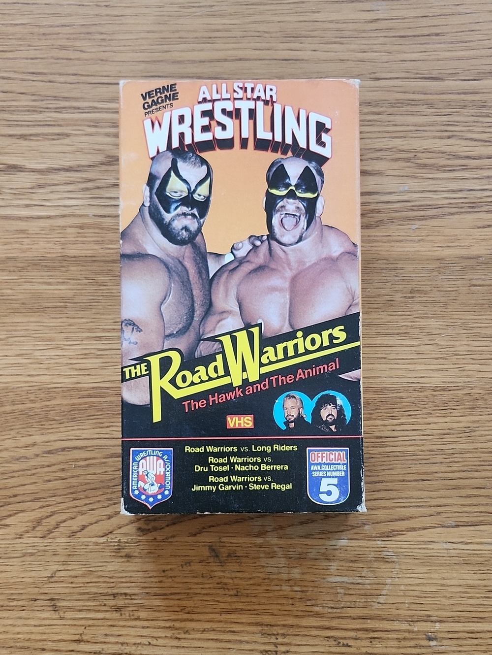AWA  The Road Warriors VHS Collectors 1990